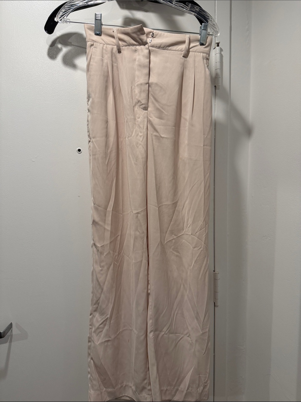 Z Supply Women's Wide-Leg Pants in Light Beige